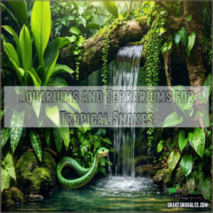 Aquariums and Terrariums for Tropical Snakes