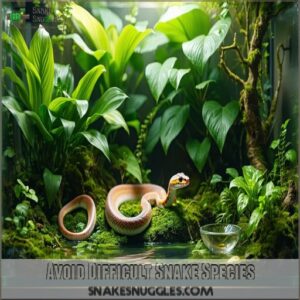 Avoid Difficult Snake Species