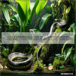 Ball Python Care and Enrichment