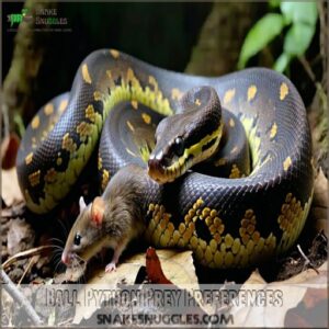 Ball Python Prey Preferences