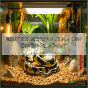 ball python temperature humidity