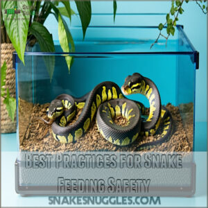 Best Practices for Snake Feeding Safety