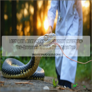 best way treat snake respiratory infection