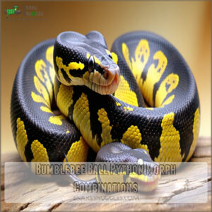 Bumblebee Ball Python Morph Combinations