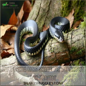 California King Snake Temperament and Habitat