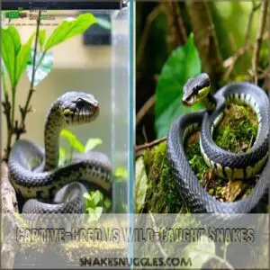 Captive-Bred Vs Wild-Caught Snakes