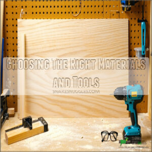 Choosing The Right Materials and Tools