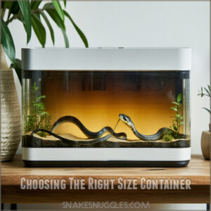 Choosing The Right Size Container