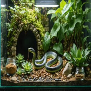 choosing the right substrate for snake health