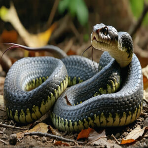 Coiling, Hissing, and Tail Rattling