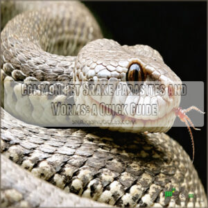 common pet snake parasites and worms