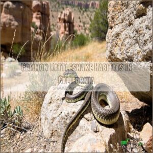 Common Rattlesnake Habitats in California