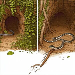 Comparing Garter Snake Burrowing to Other Snake Species