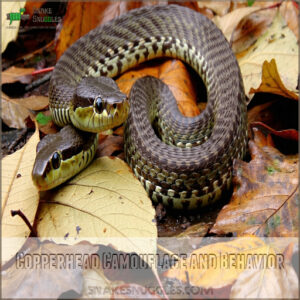 Copperhead Camouflage and Behavior