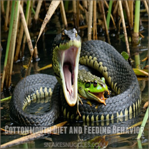 Cottonmouth Diet and Feeding Behavior