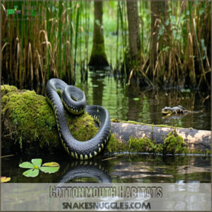 Cottonmouth Habitats