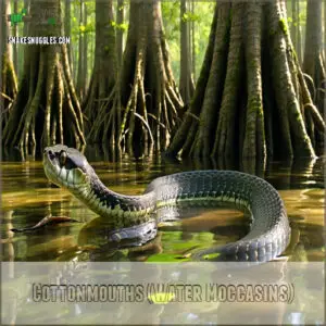 Cottonmouths (Water Moccasins)