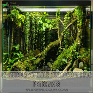 Creating a Suitable Environment for Pet Snakes