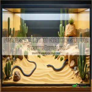 desert snake habitat creation