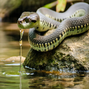 do snakes drink water