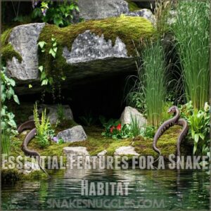 Essential Features for a Snake Habitat