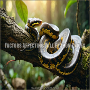 Factors Affecting Ball Python Prices