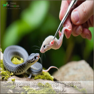 Feeding Baby Snakes Properly