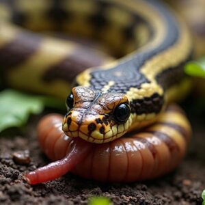 Garter Snake Diet and Feeding