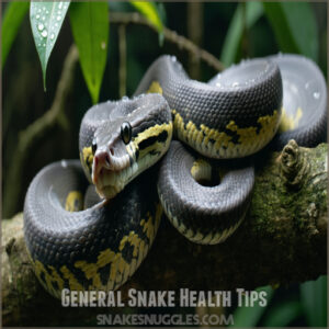 General Snake Health Tips