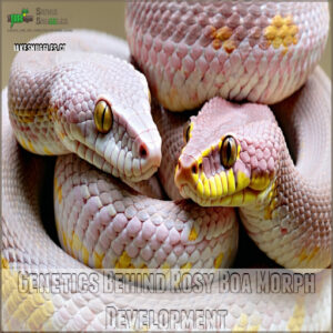 Genetics Behind Rosy Boa Morph Development