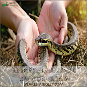 Gopher Snake Handling and Environmental Needs