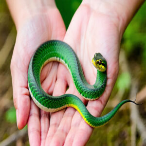 Handling and Interacting With Garter Snakes