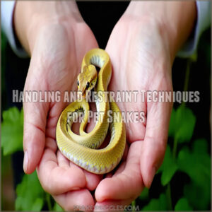 Handling and Restraint Techniques for Pet Snakes