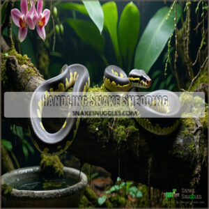 Handling Snake Shedding