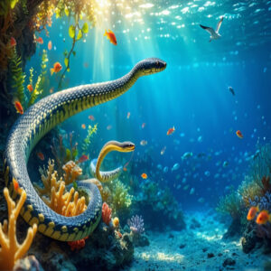 How Are Marine Snakes Born