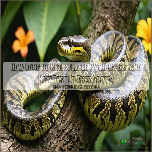 How Long Do Reticulated Pythons Get and How Fast Do They Grow?