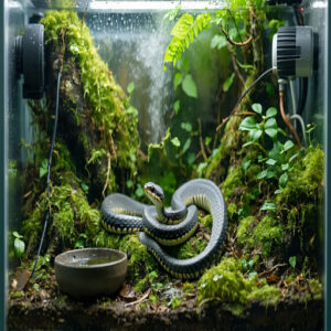 Humidity and Substrate Options for Small Snakes