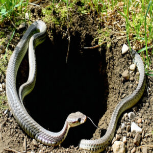 Indicators of an Occupied Snake Hole