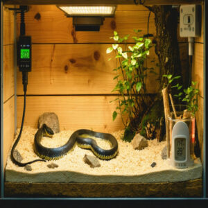 keep snake warm in cold house