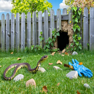 Managing Garter Snake Burrows on Your Property