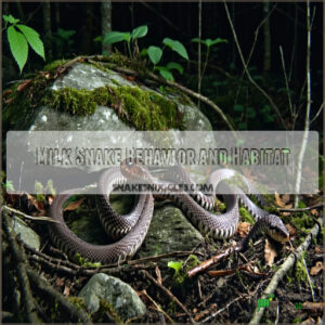 Milk Snake Behavior and Habitat