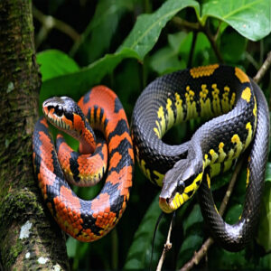 Mimicry of Venomous Snakes