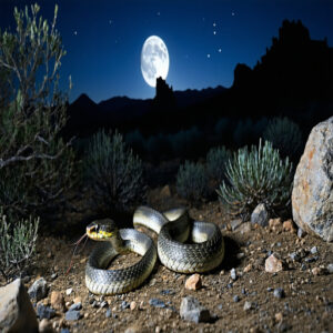 Nighttime Rattlesnake Behavior and Adaptations