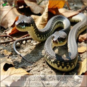 Non Venomous Snake Behavior