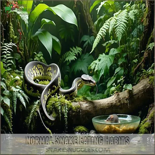 Picture of Signs of a Healthy Snake Appetite: Foraging, Weight, and More