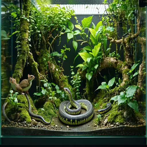 Image showcasing Healthy Snake Nutrition Guide: Feed Your Pet Right for Optimal Health