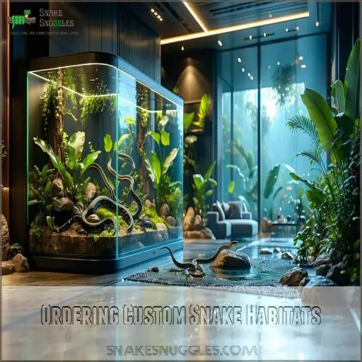 Image showcasing Custom Snake Habitats: Build Safe, Stylish, and Durable Reptile Enclosures