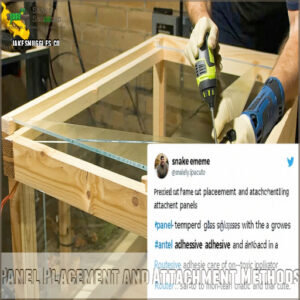 Panel Placement and Attachment Methods