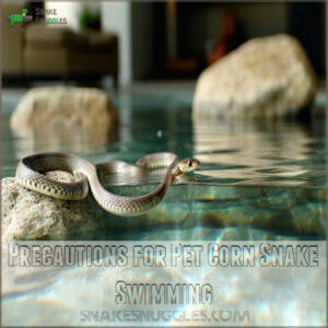 Precautions for Pet Corn Snake Swimming