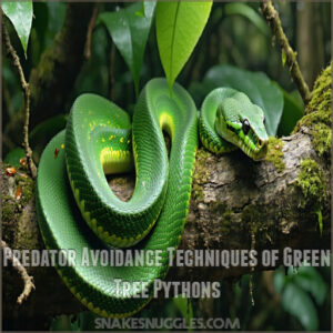 Predator Avoidance Techniques of Green Tree Pythons